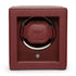 Cub Single Watch Winder With Cover (Bordeaux)